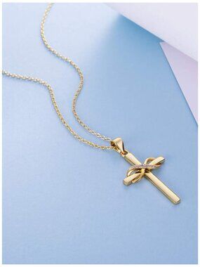 Necklace Infinity Cross Forever Cross Pendant Eternal Love Spiritual Jewelry